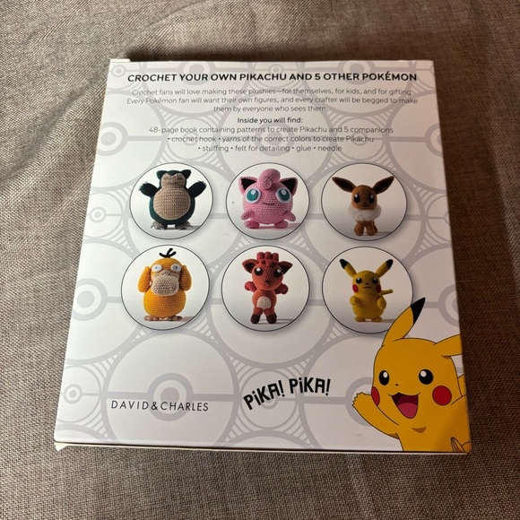 Poke’mon Crochet Kit for any & everyone. Kids and adults can enjoy crocheting - Picture 7 of 7